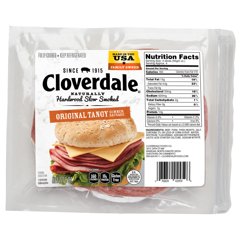 Sliced Tangy Summer Sausage