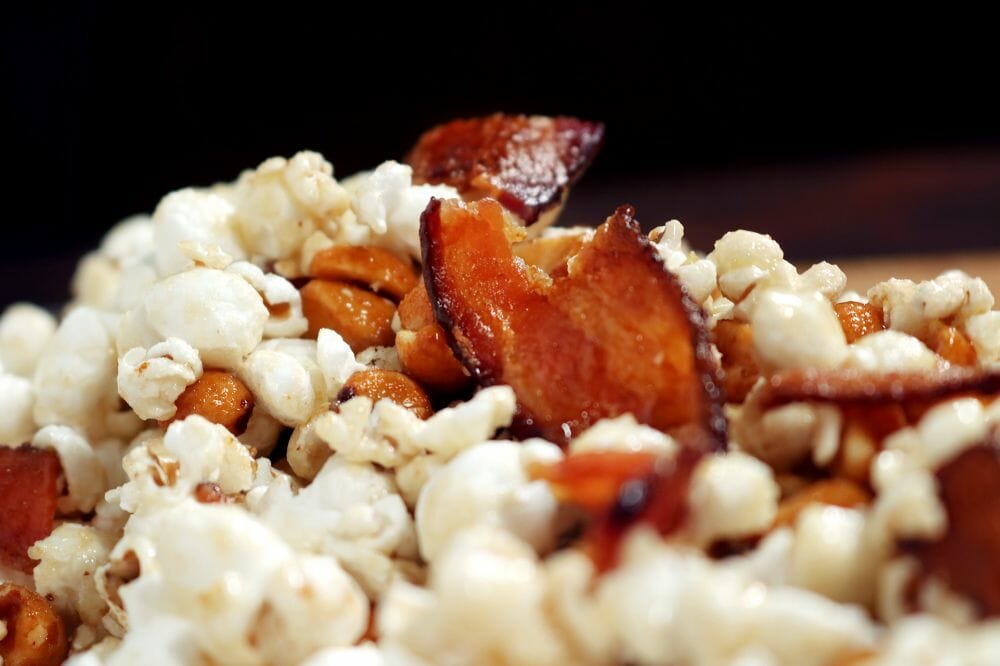 Candied Bacon Popcorn