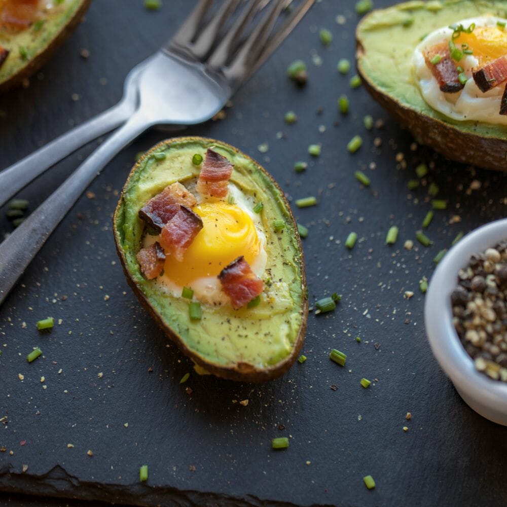 Cloverdale Bacon Baked Egg in Avocado