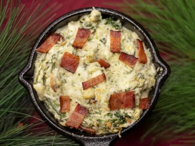 Cloverdale Bacon Spinach Artichoke Dip