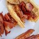 Cloverdale Bacon Waffle Skewers with Korean Fried Chicken