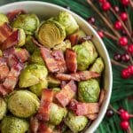 Maple Brussels Sprouts with Cloverdale Bacon