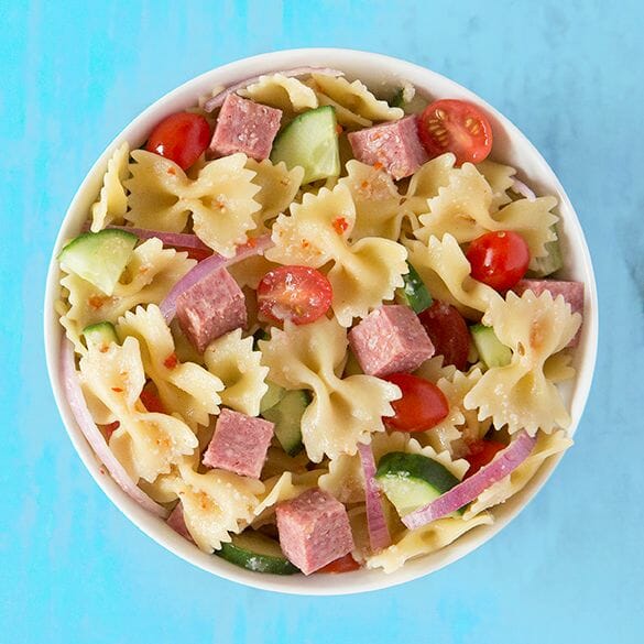 Tangy Caprese Pasta Salad