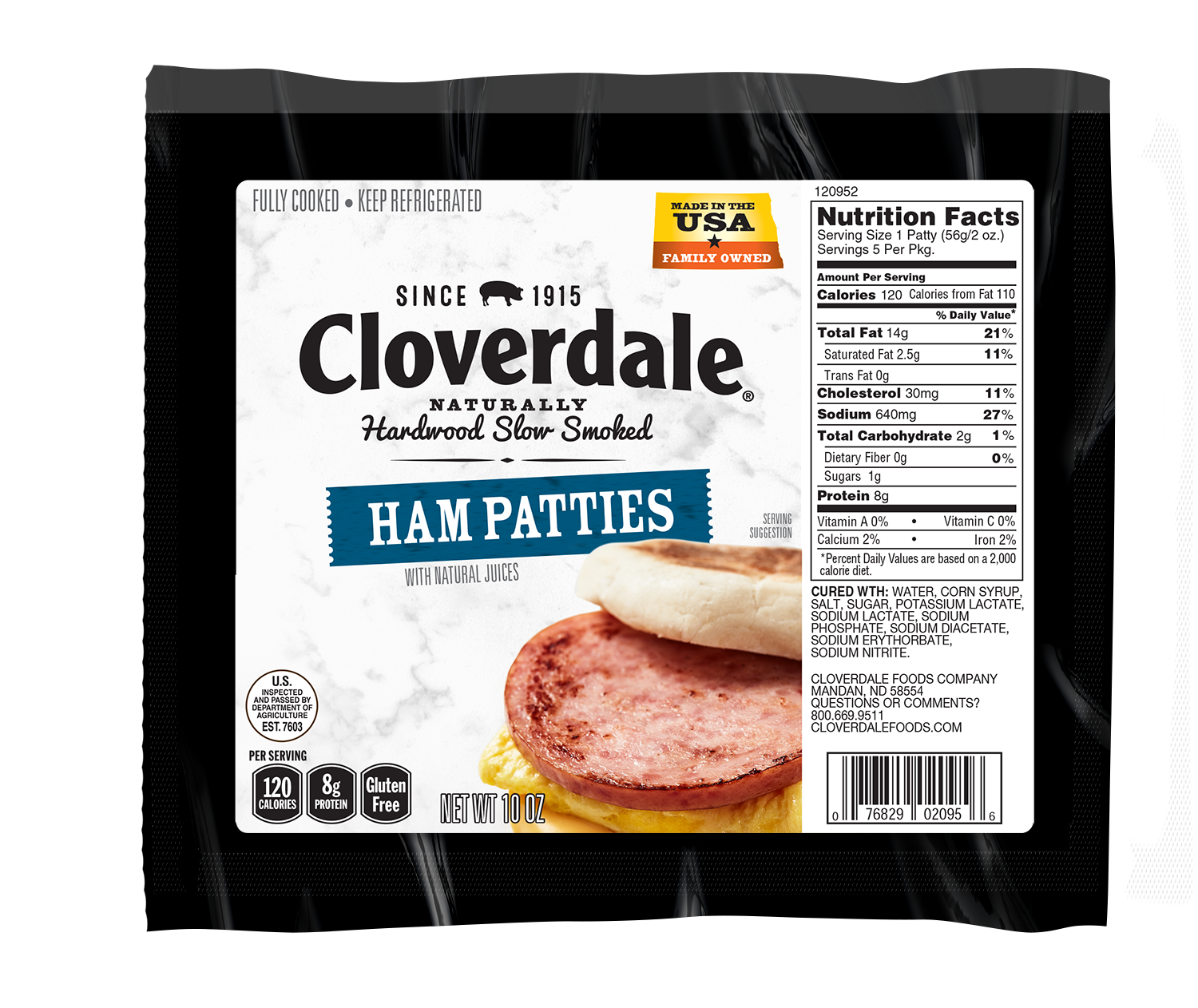 Ham Patties - Cloverdale Foods