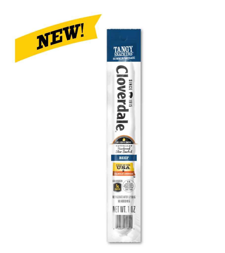 thumbnail interactive-video image 1 of Cloverdale Tangy Snackers Summer Sausage Sticks, 8 Ct. / 3 Oz. EACH 1 of 11